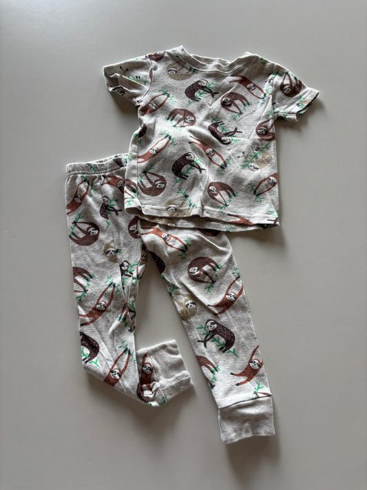 2pc Sloth Pajamas