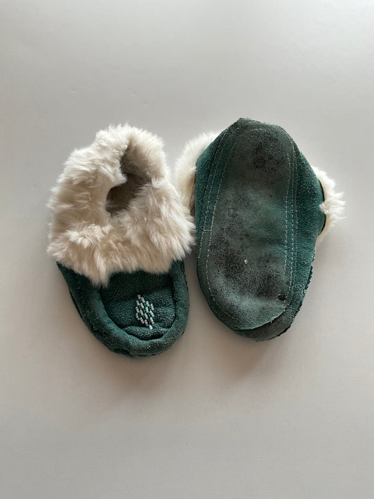 Blue Moccasins