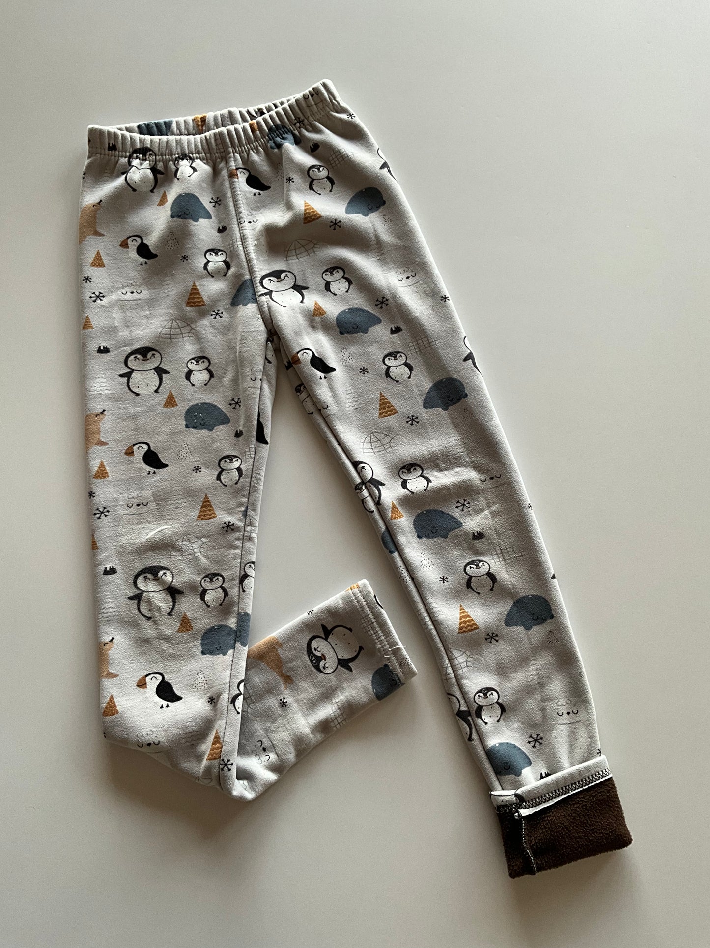 Fleece Lined Polar Critters Leggings