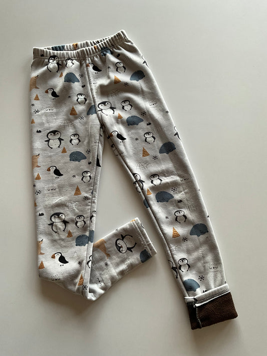 Fleece Lined Polar Critters Leggings