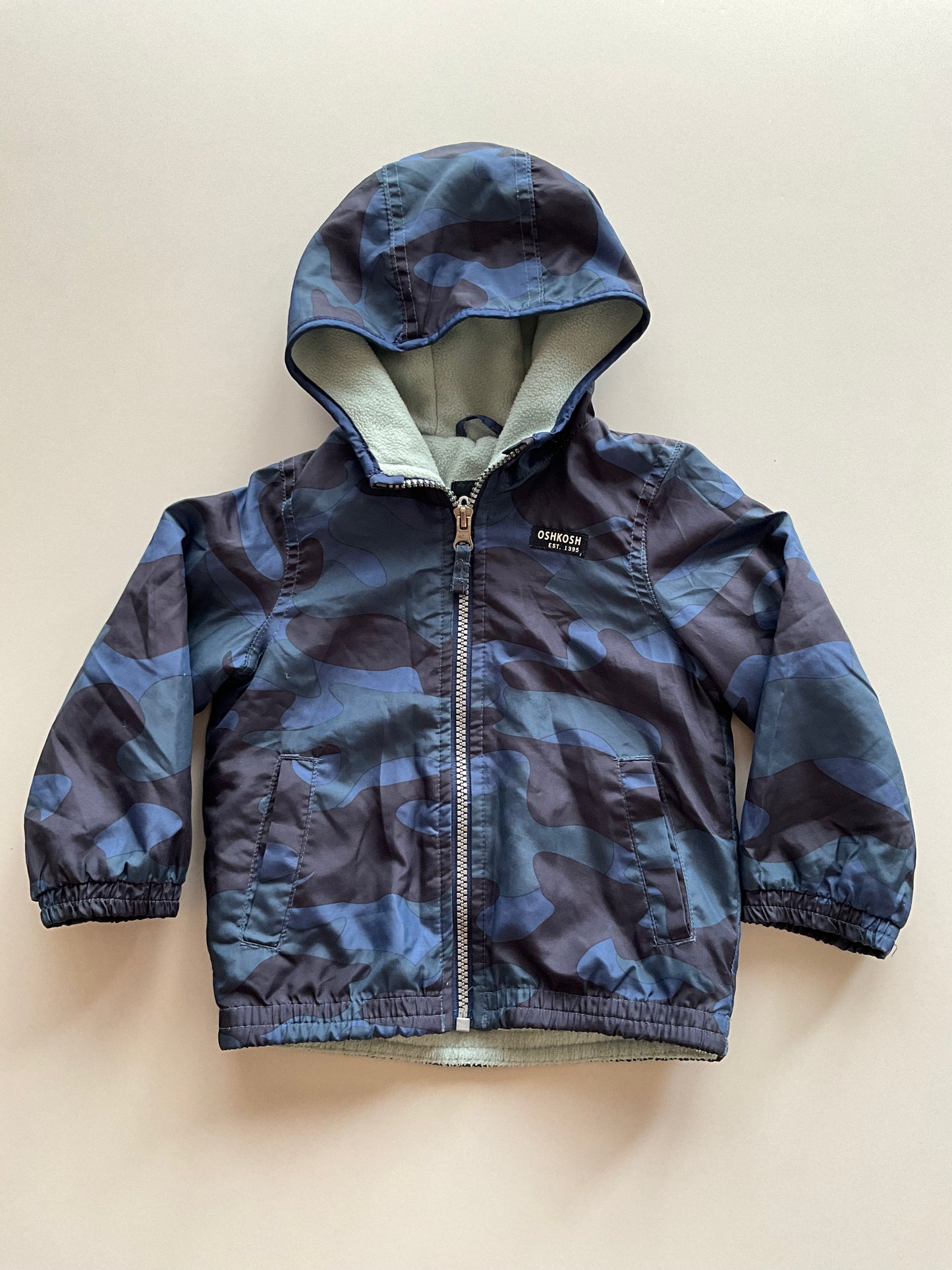 Dark Blue Camo Jacket