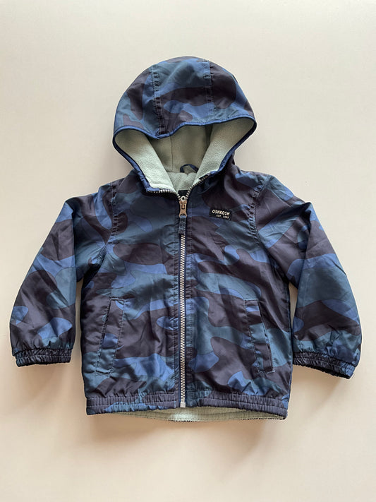 Dark Blue Camo Jacket