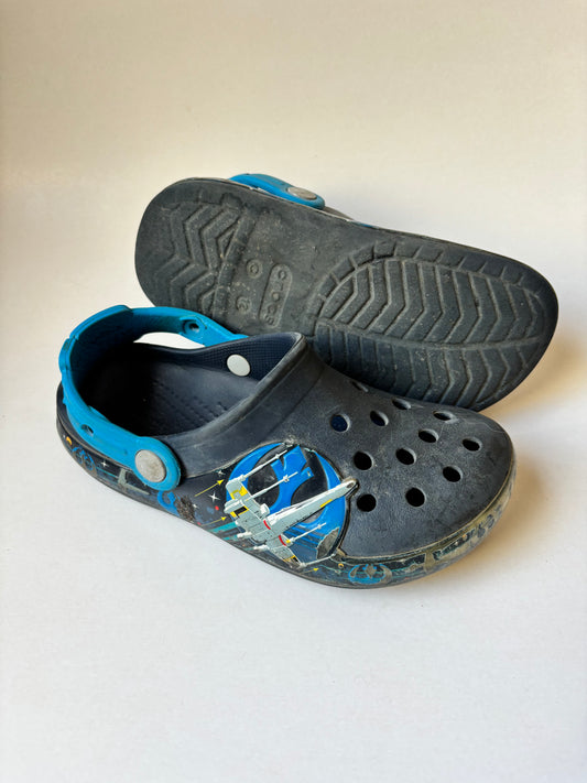 Navy & Blue Star Wars Crocs