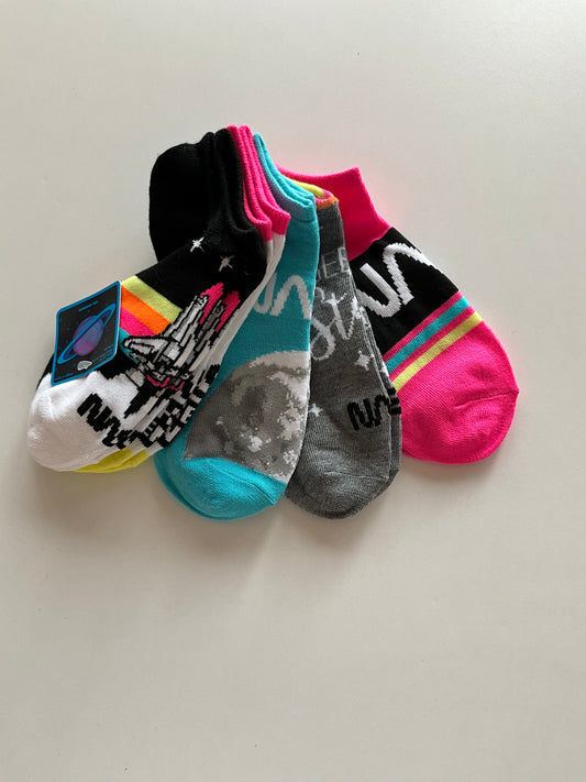BNWT 5 Pairs of Space Socks