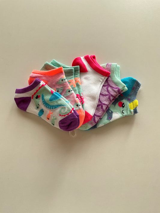 BNWT 6 Pairs Sea Friends Ankle Socks