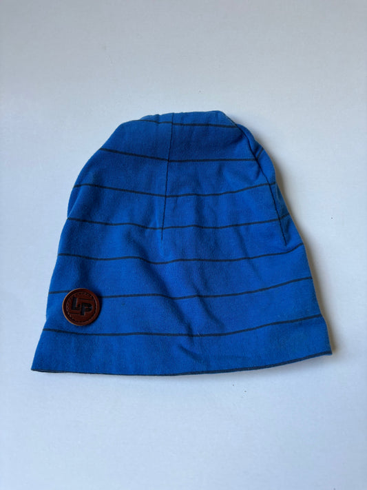 Blue Striped Beanie