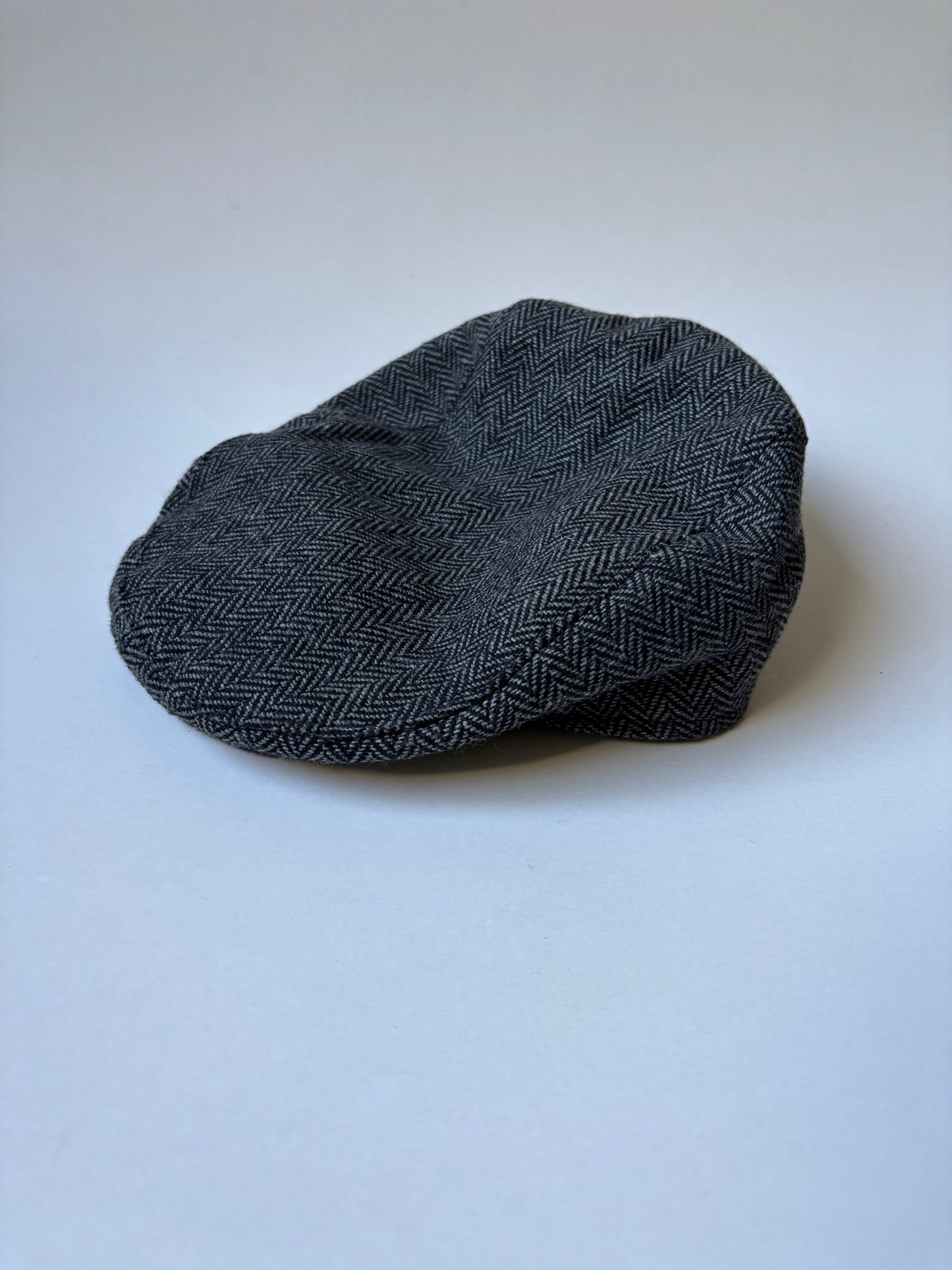 Herringbone Newsboy Cap