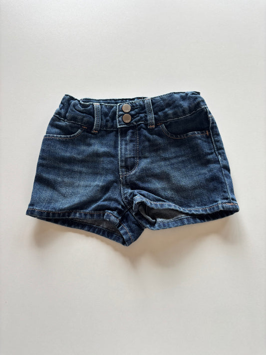 Double Snap Denim Shorts