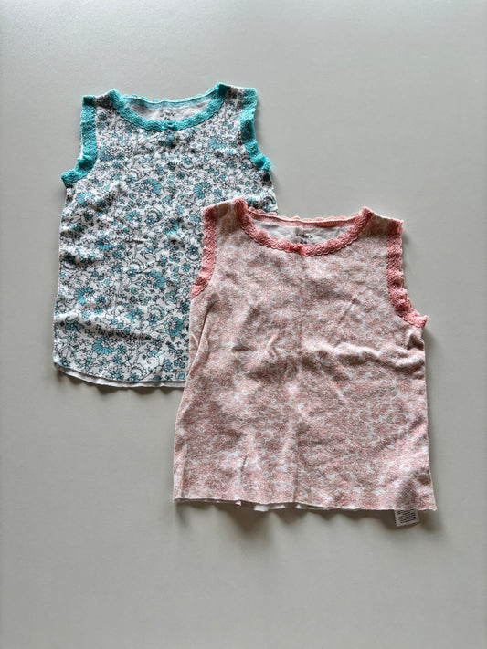 2pc Floral Camisoles/Tanks