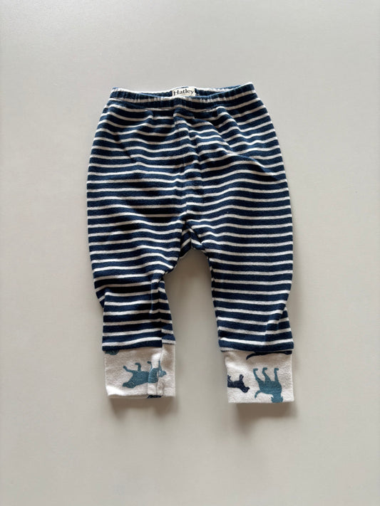 Blue Striped Dog Pants