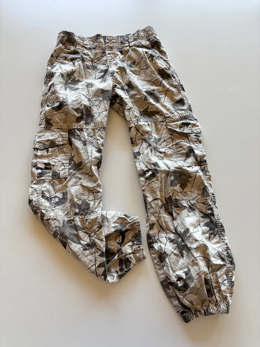 Brown Maple Camo Cargo Joggers