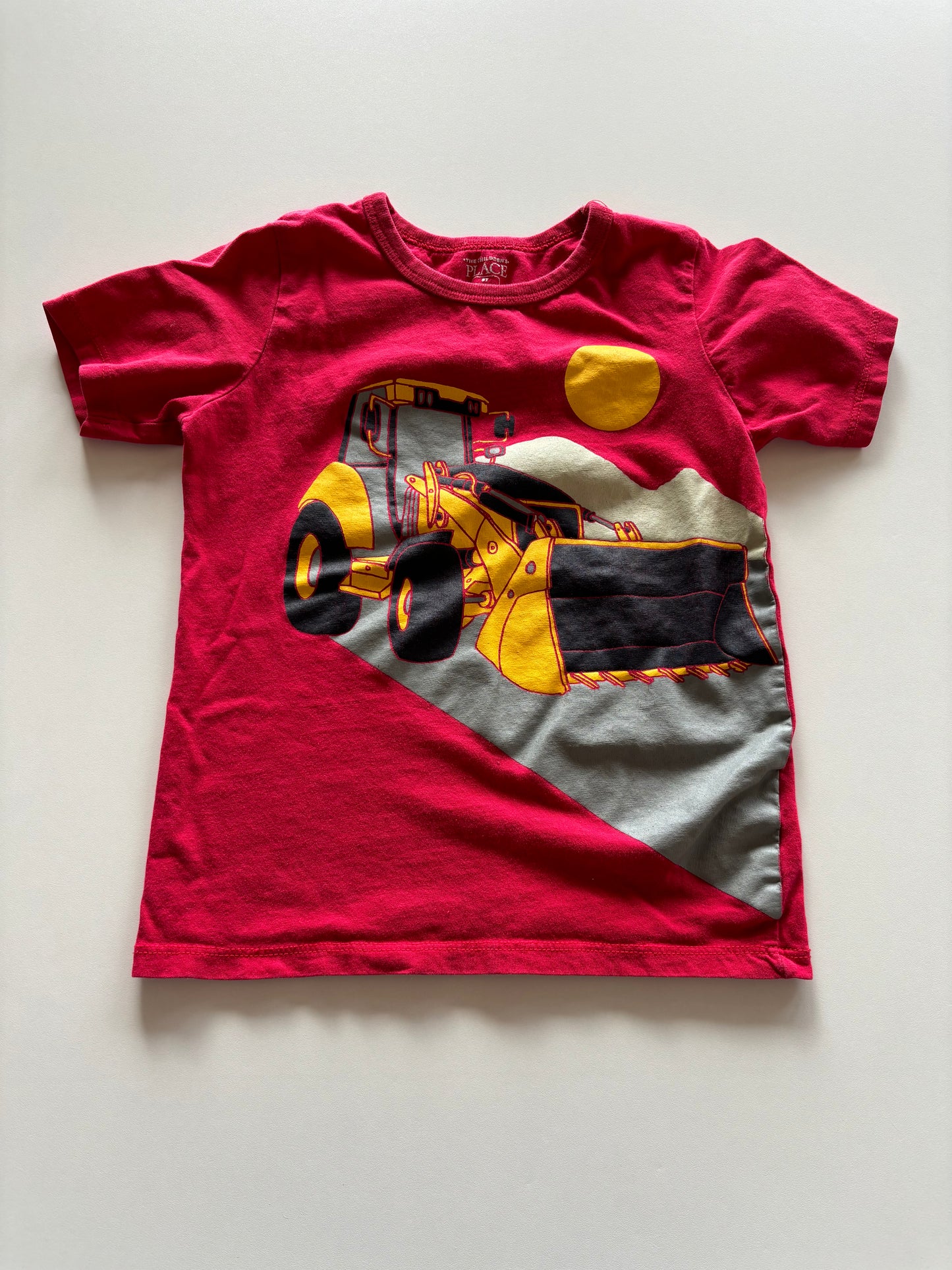 Red Construction Tee