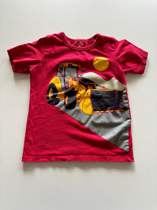 Red Construction Tee