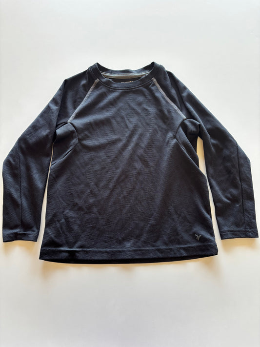 Black Mesh Athletic Shirt