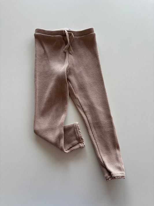 Taupe Waffle Joggers