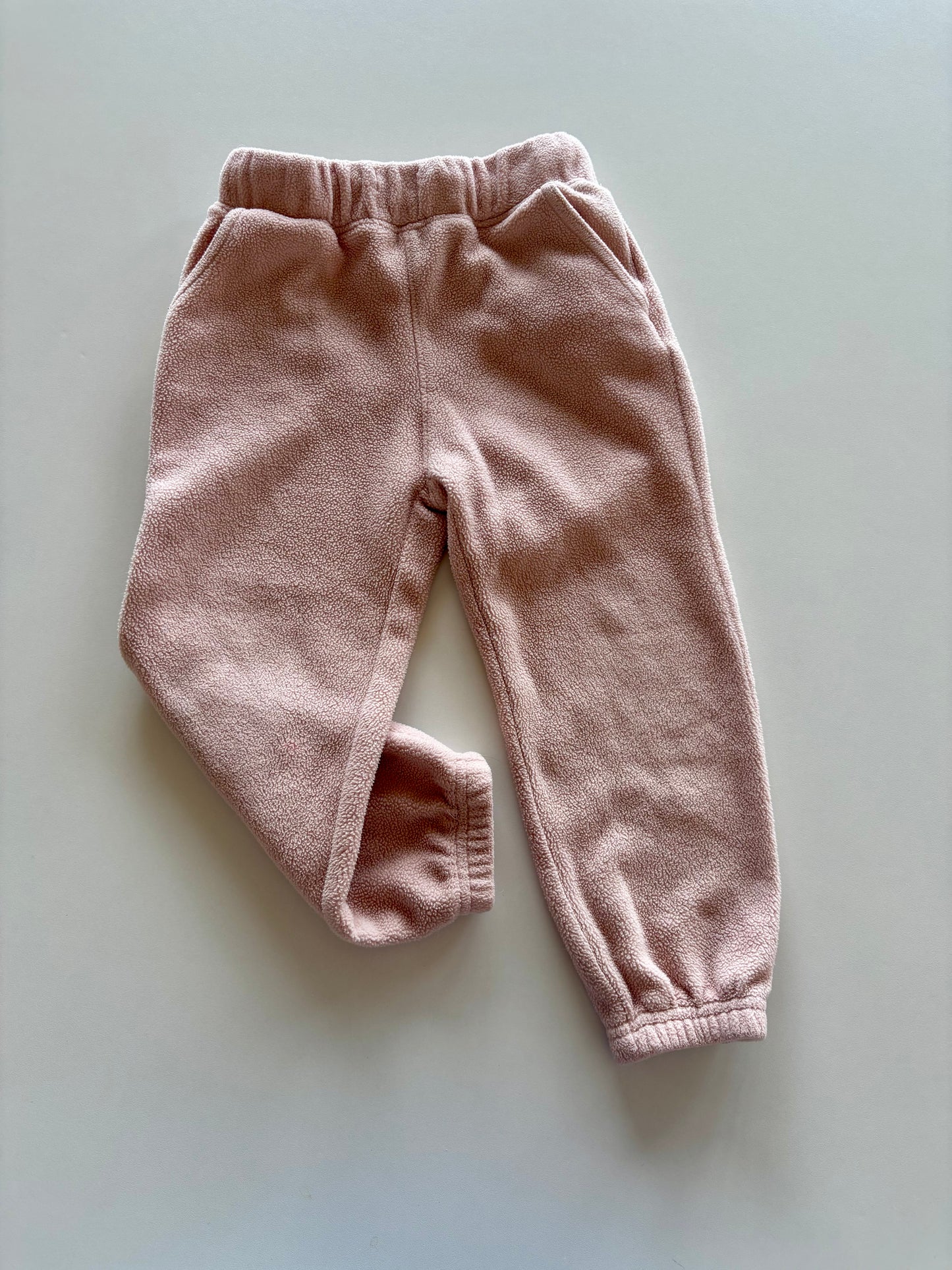 Pink Fleece Joggers