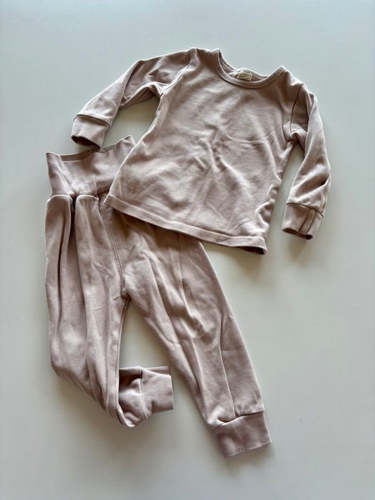 2pc Purpley Taupe Leisure Suit