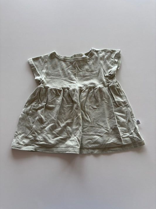Sage Peplum Tee
