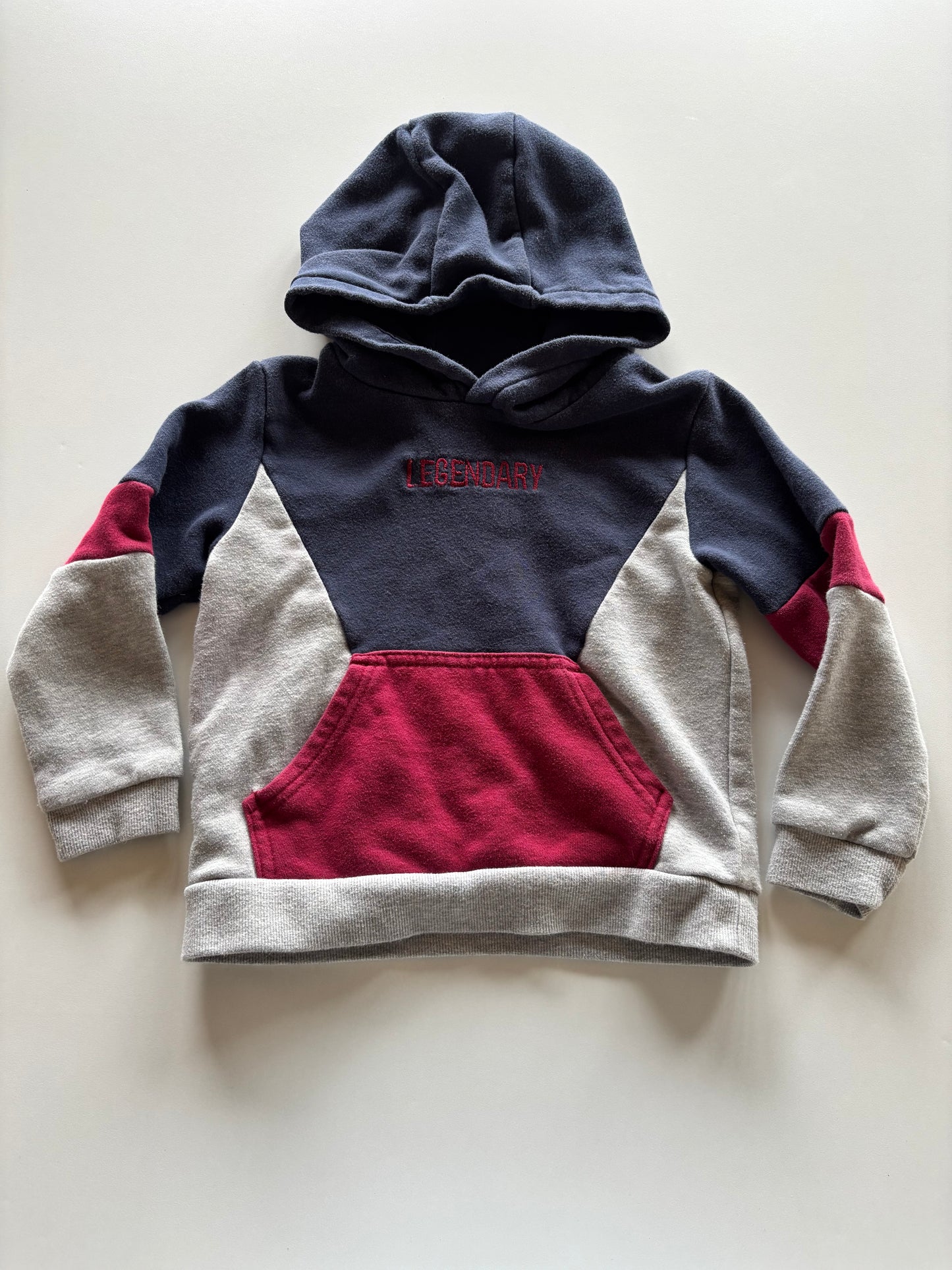 Navy & Burgundy Legendary Hoody