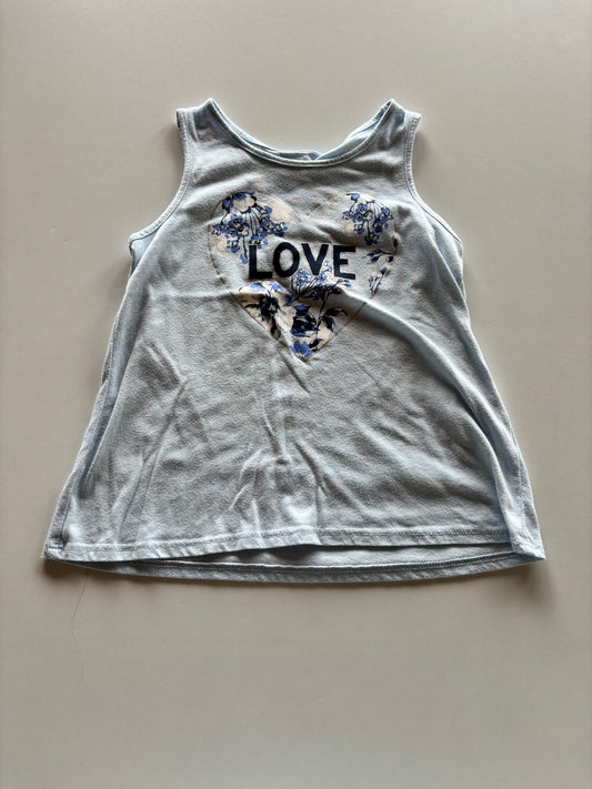 Blue Love Tank