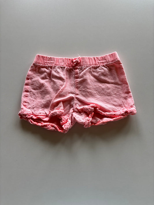 Light Neon Pink Shorts