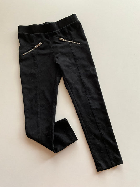Black Dress Pants with Zippers