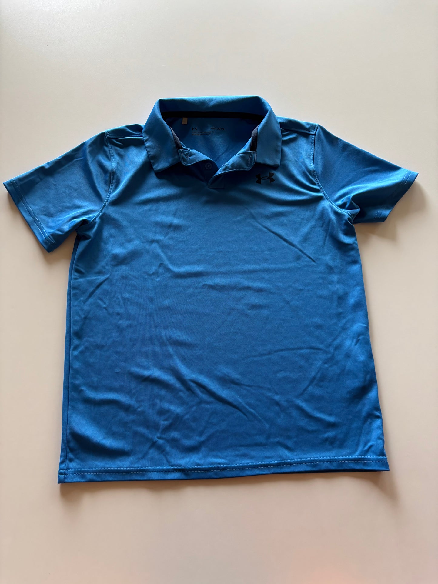 Blue UA Athletic Polo Tee