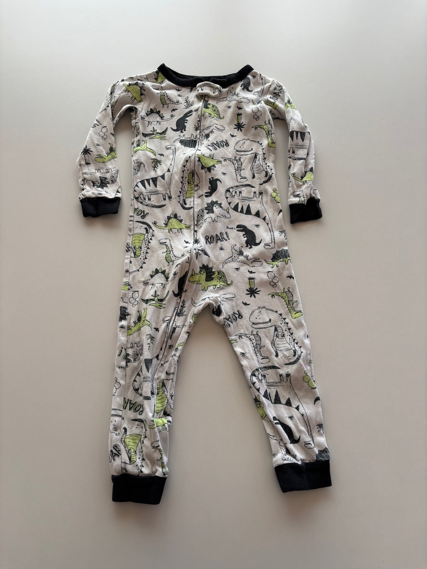 White, Black, & Neon Dino Sleeper