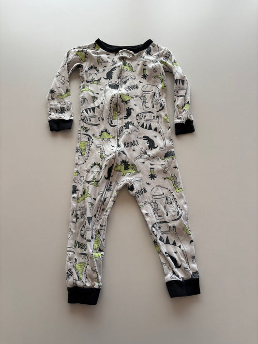 White, Black, & Neon Dino Sleeper