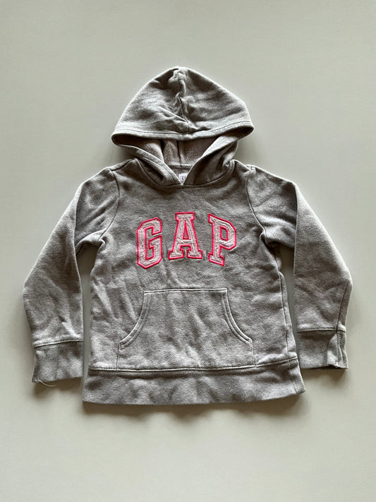 Light Grey & Pink Gap Hoodie