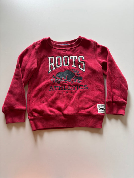Red Roots Crewneck Sweater