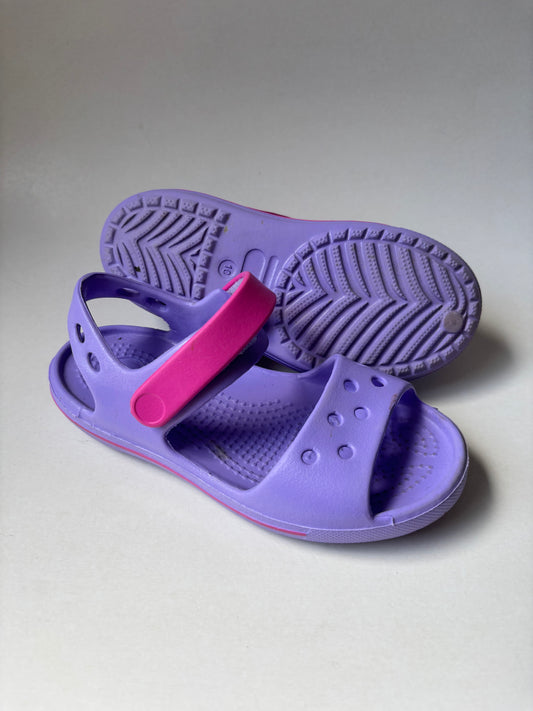 Purple & Pink Foam Sandals