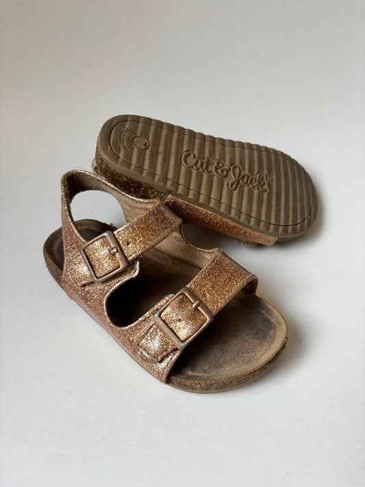 Sparkly Gold "Birks"