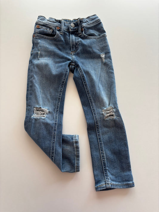 Like New Distressed Denim