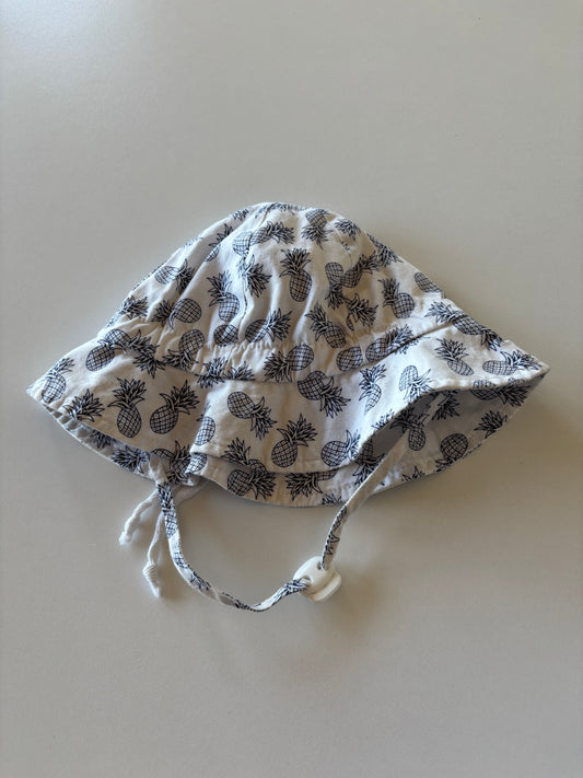 White Pineapple Sun Hat