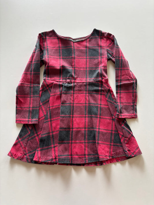 Red & Black Plaid Dress
