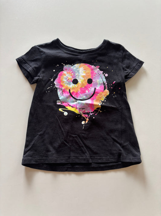 Black neon Smiley Tee