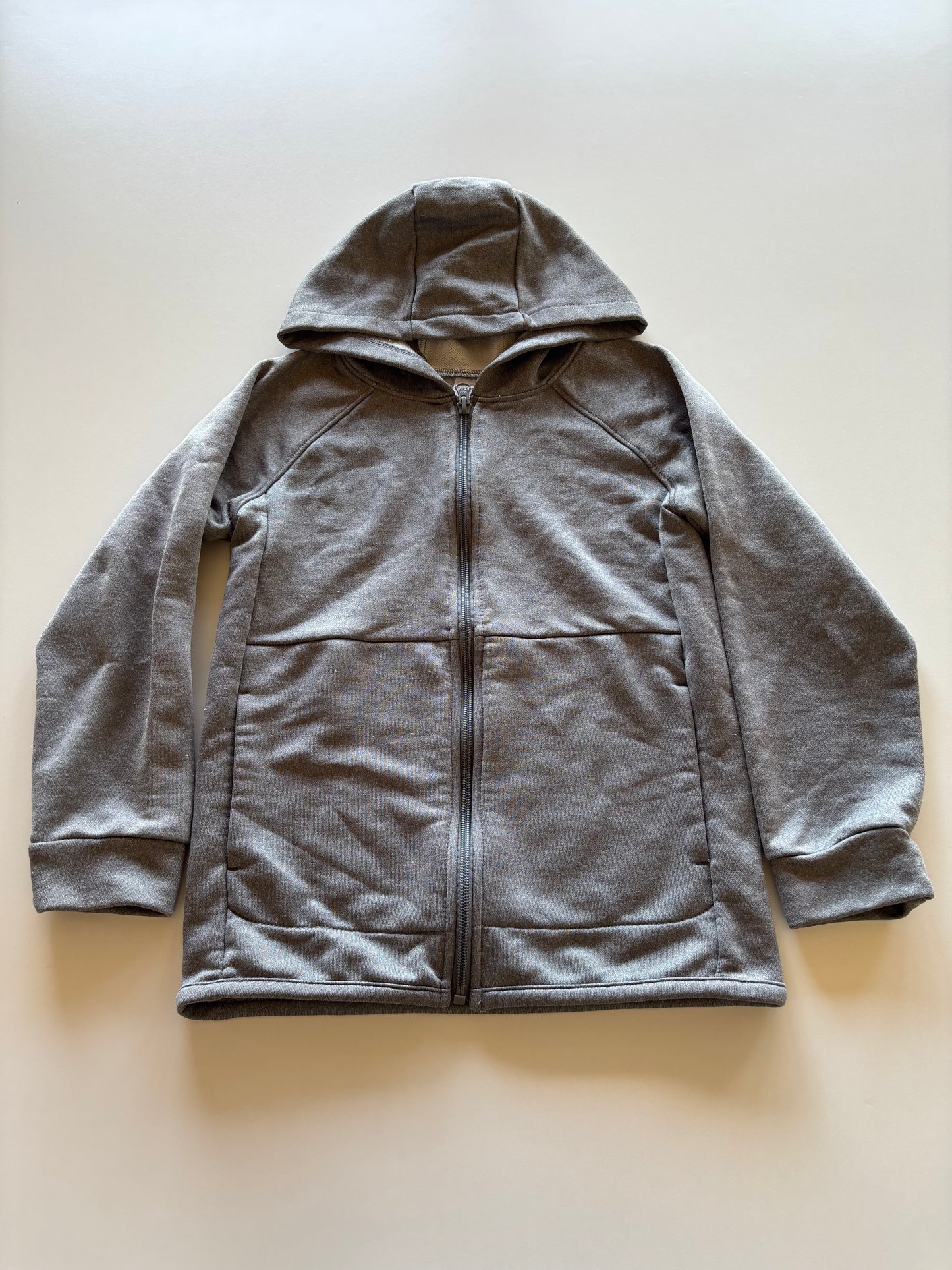 Grey Zip Up Hoodie