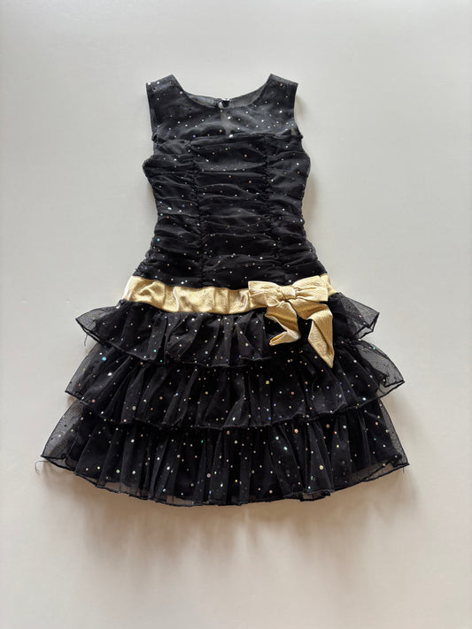 Sparkly Black Tulle Dress
