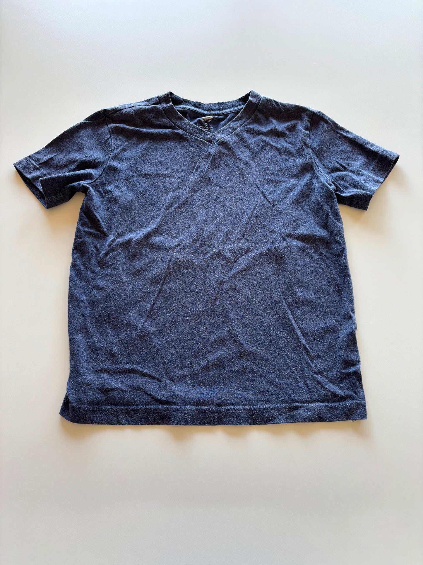 Navy V Neck Tee