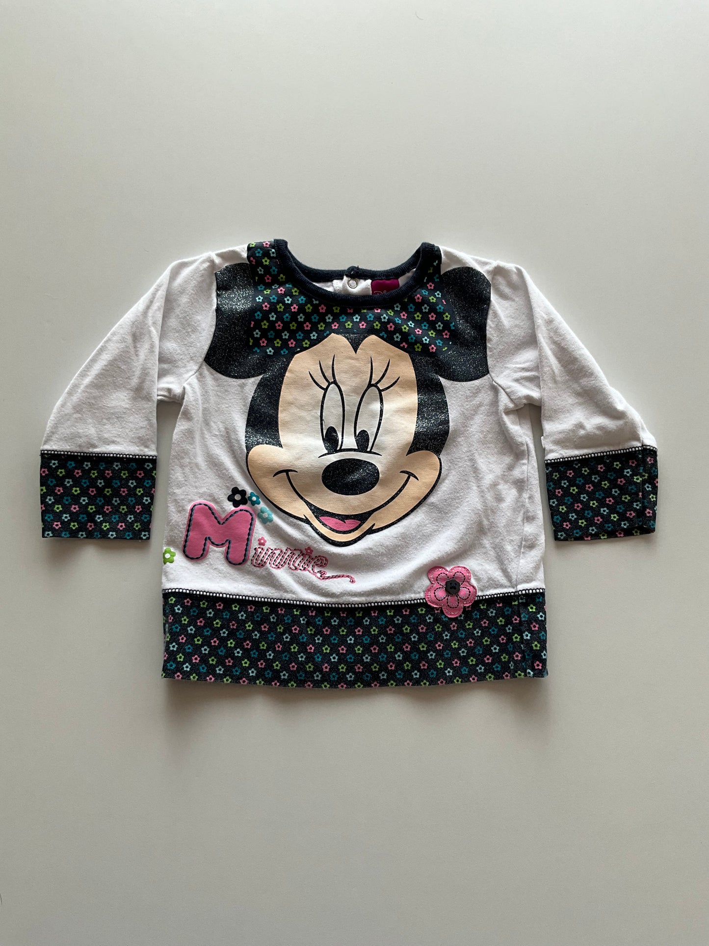 Floral Minnie Mouse Shirt