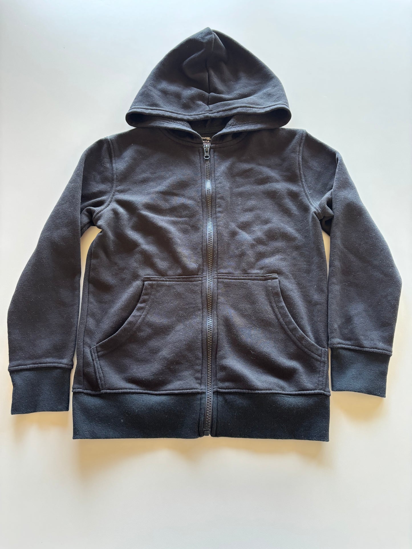 Black Zip Up Hoodie