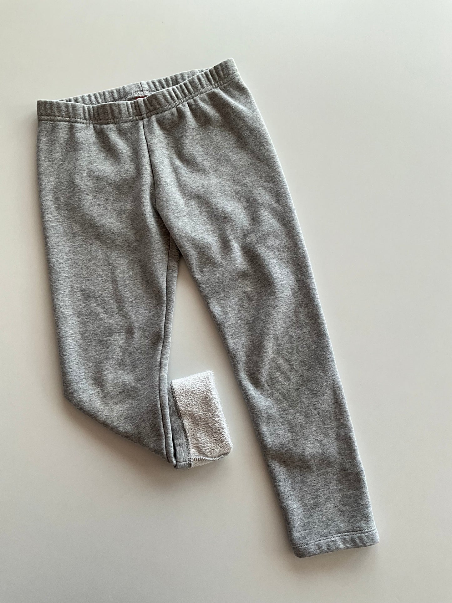 Light Grey Fleece Lined Leggings