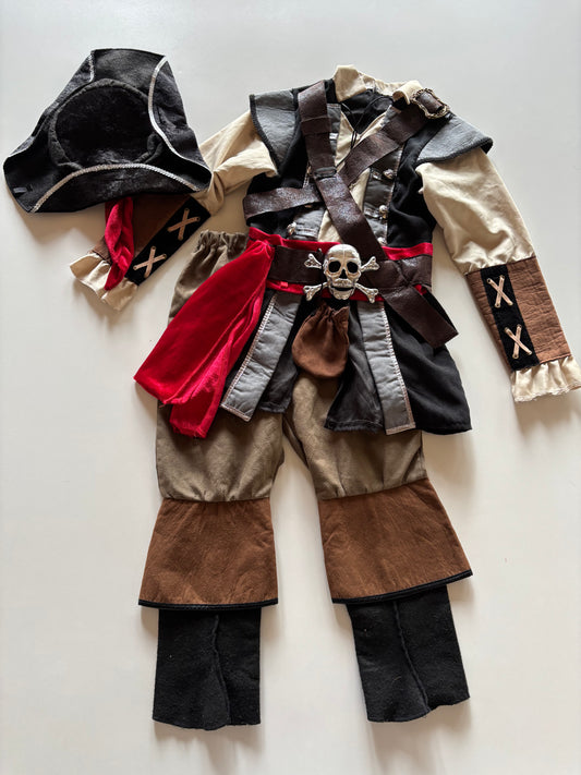 3pc Pirate Costume