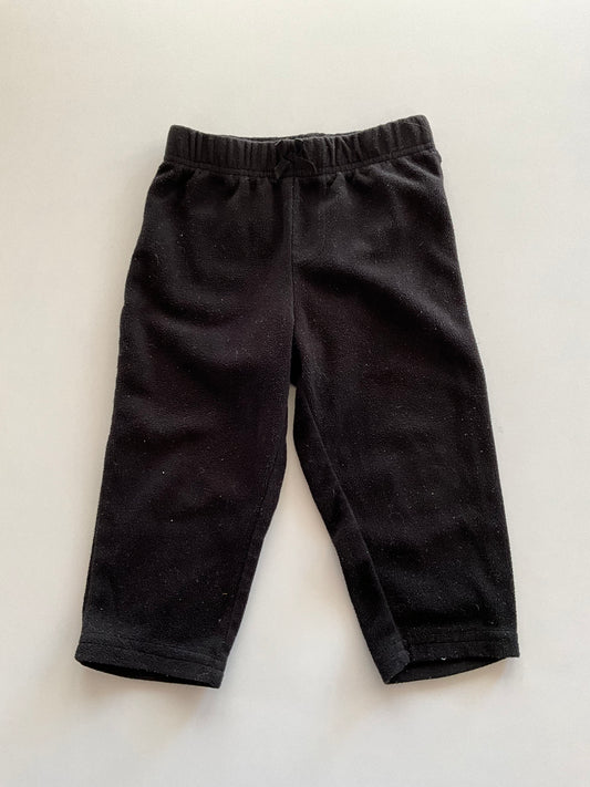 Black Fleece Pants