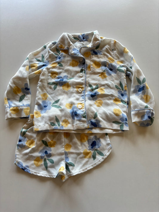 Pink & Blue Flora Pajamas
