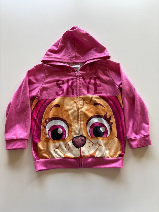 Pink Skye Zip Up Hoodie