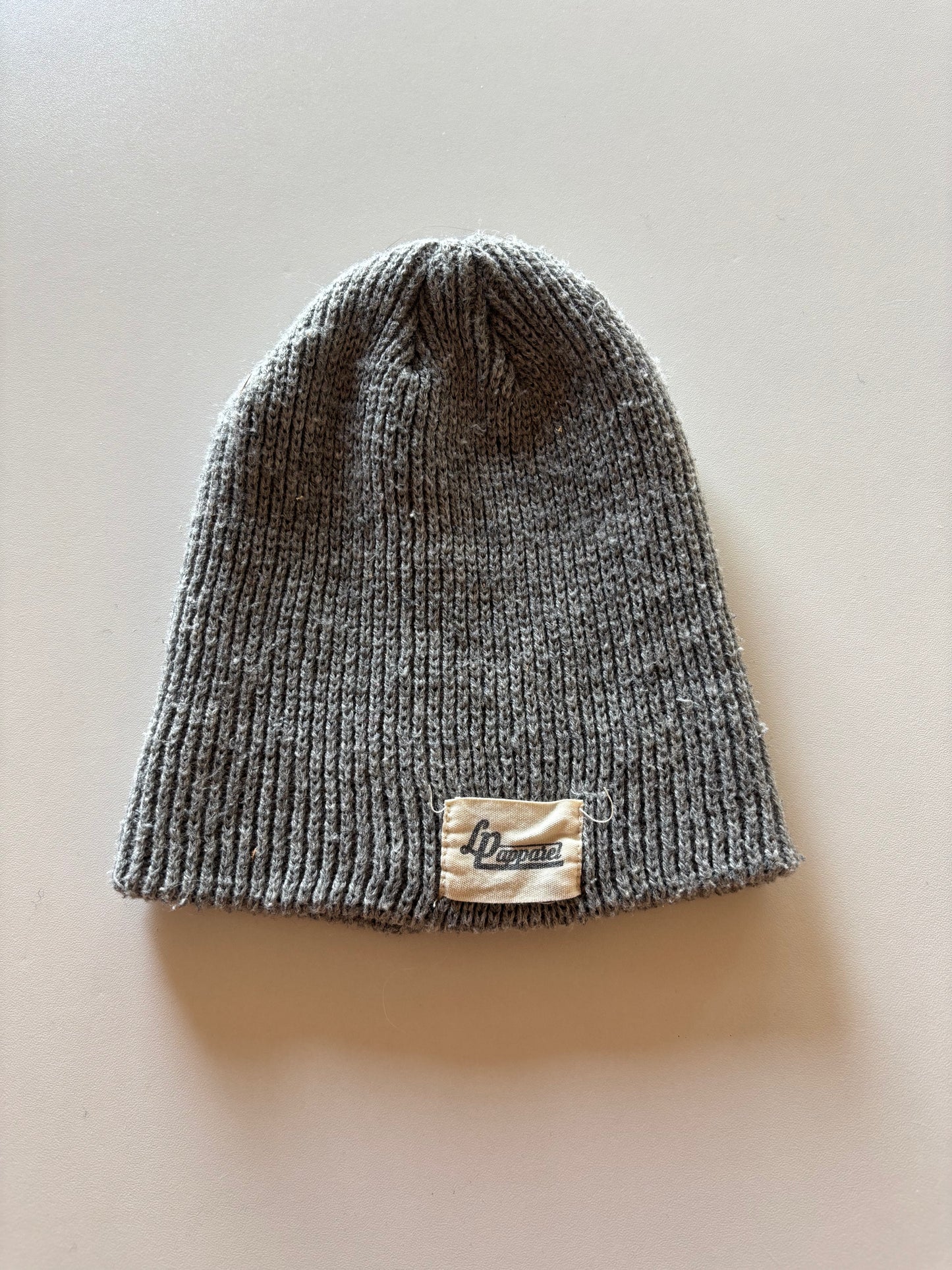 Grey Knit Beanie