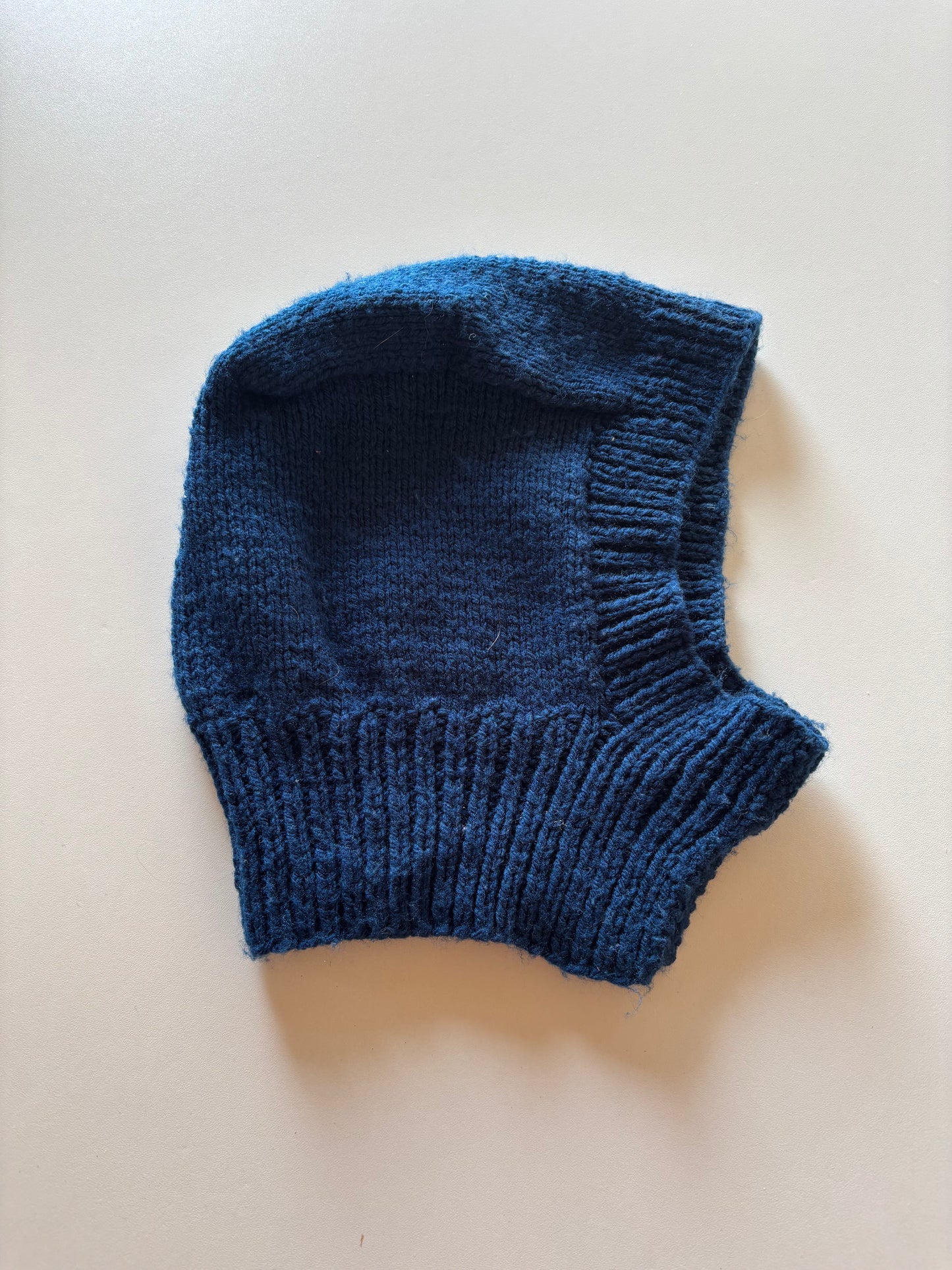 Blue Knit Balaclava