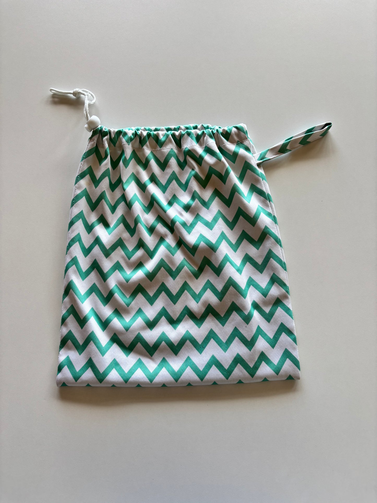 Mint Zig Zag Wet Bag